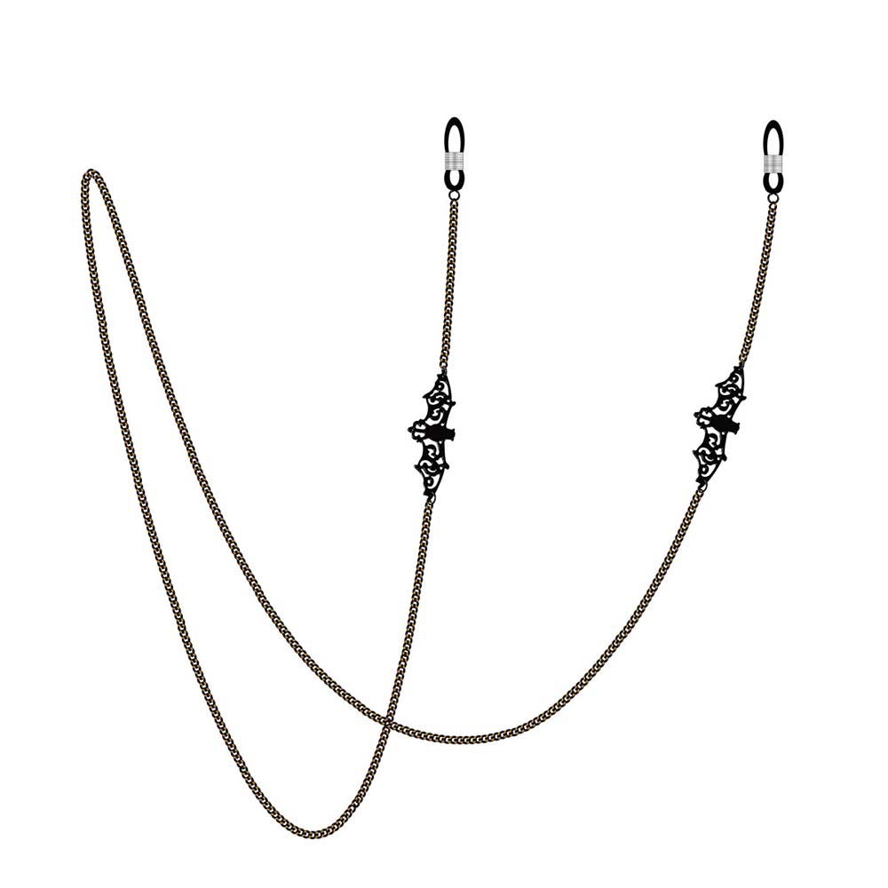 Non-slip Trendy Hollow Black B - огляд і ціна Mask Chain Holder